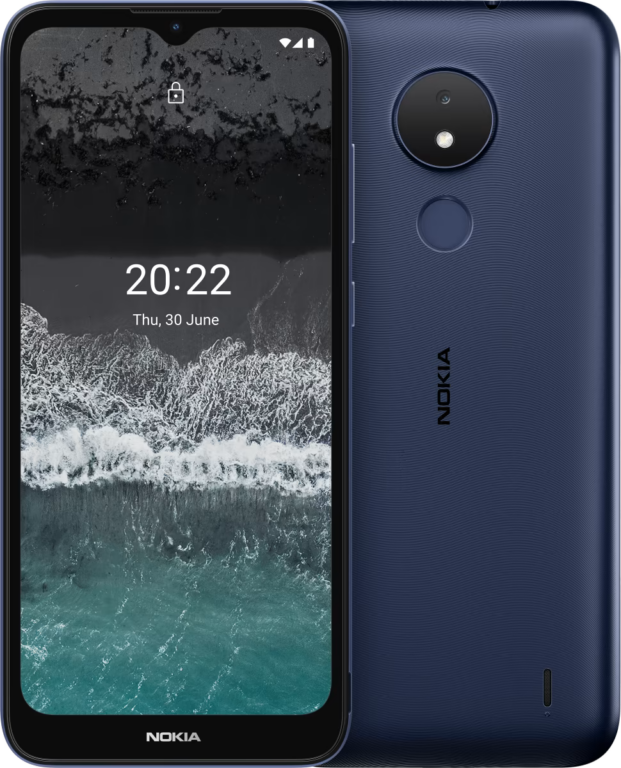 Nokia C21 Blue Front Back Int
